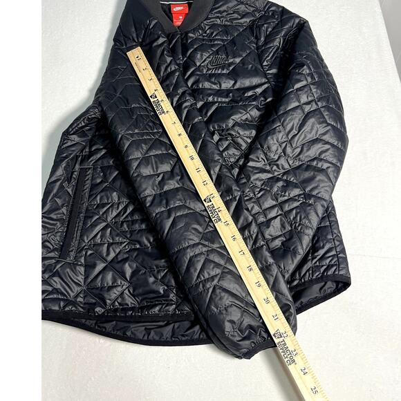 Nike Womens Primaloft Quilted Black Jacket Size Small - Picture 7 of 9